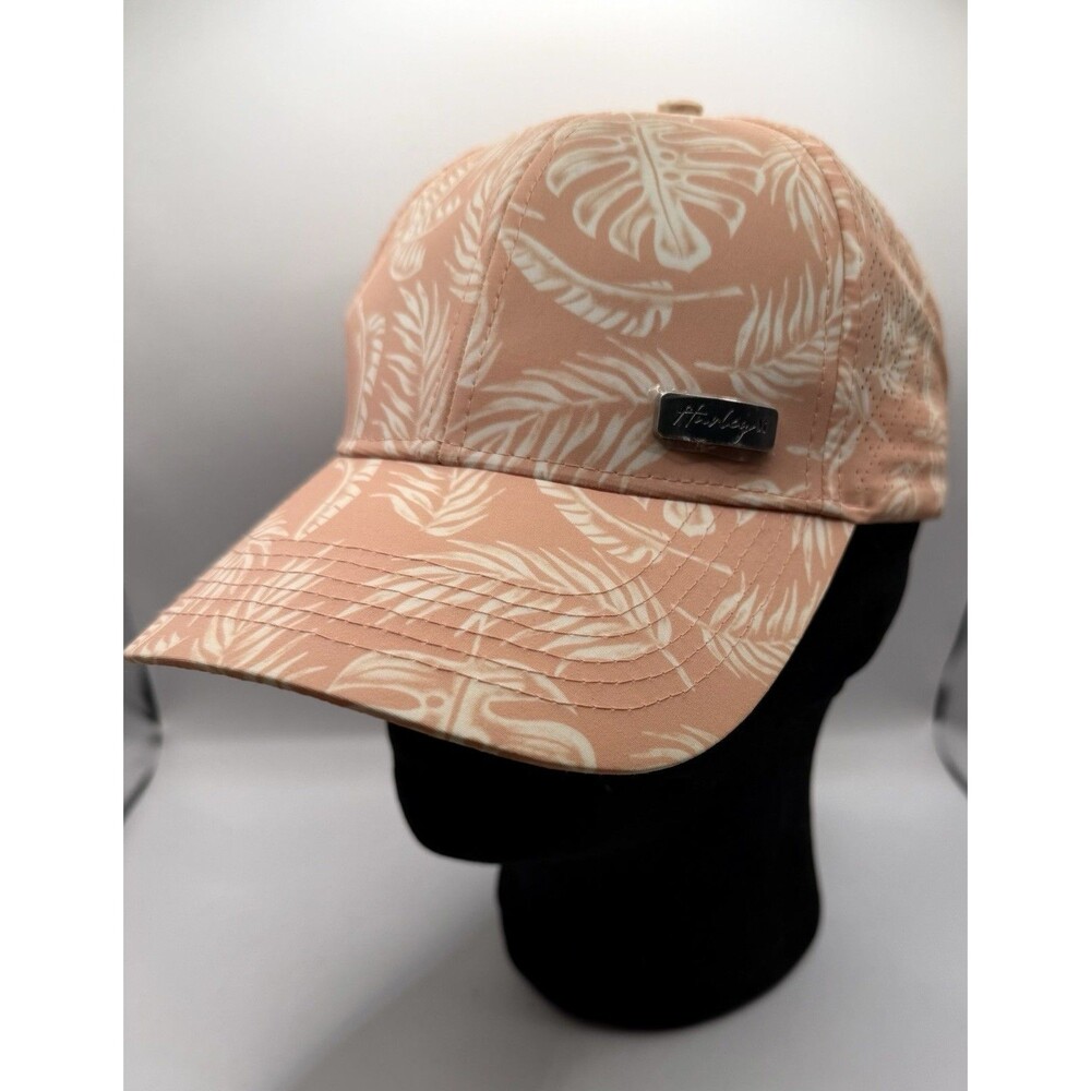 NWOT Hurley Womens Golf Hat Adjustable Athletic Breathable Vented Bayshore Peach